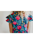 Flutter Sleeve Dress