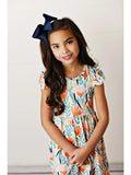 Flutter Sleeve Dress