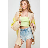 Checker Cardigan
