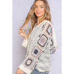 Crochet Sleeve Sweater