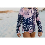 Pink Flowers Swimsuit
