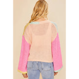 Color block Cardigan