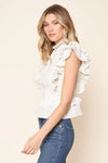 Aubrie Ruffled Blouse