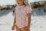 Coral Swimsuit Set