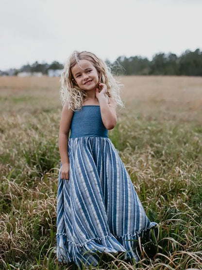 Denim Maxi Dress ~Originally $42~
