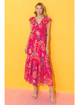Printed Midi Dress