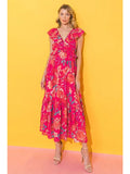 Printed Midi Dress